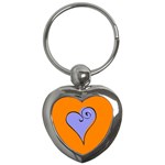 Blue Heart Key Chain (Heart)