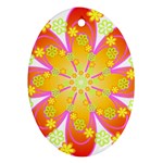 flower_round Ornament (Oval)