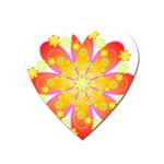 flower_round Magnet (Heart)